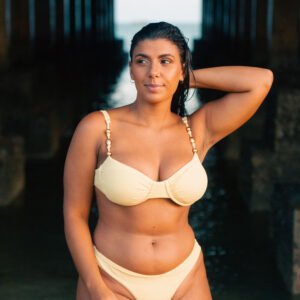 Biquíni Lana amarelo manteiga